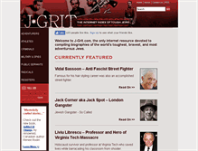 Tablet Screenshot of j-grit.com